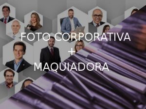 Foto Corporativa + Maquiadora